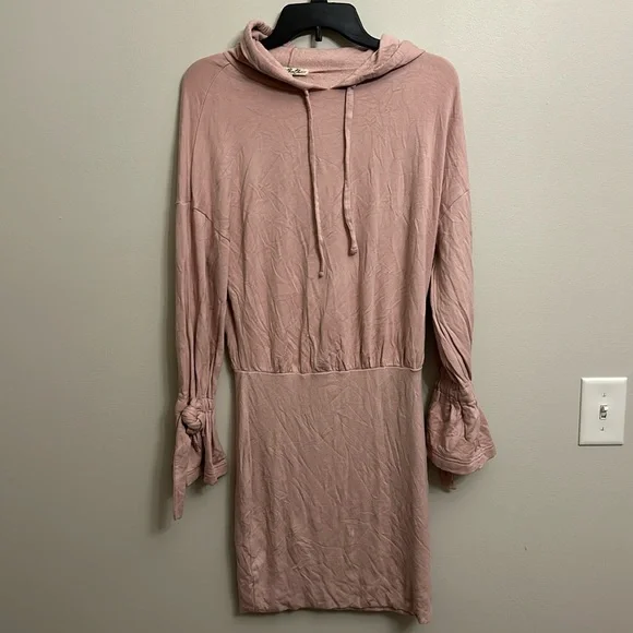 green emerald velvet dress Always with You Hoodie Dress Sale Heather Grey / Medium main image 0